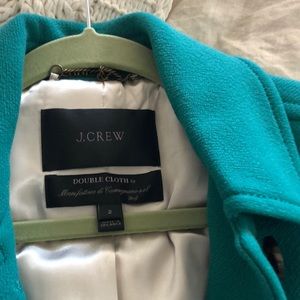 Lady coat doublecloth in green